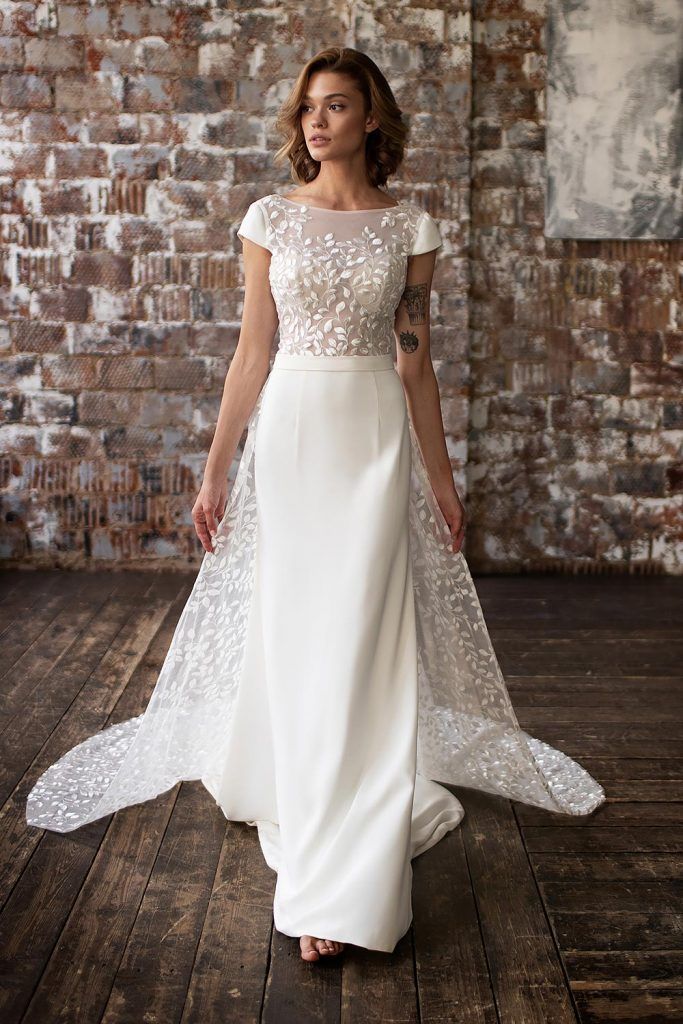 cap sleeve wedding dress