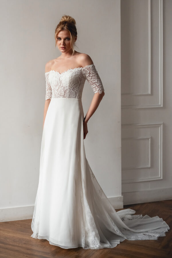Vintage Lace Wedding Dresses With Sleeves | Bridal Shop London