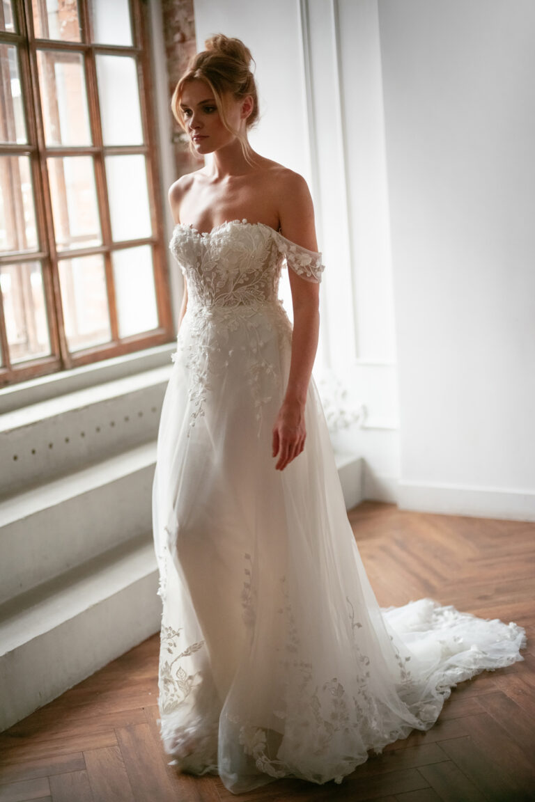 Vintage Lace Wedding Dresses With Sleeves | Bridal Shop London