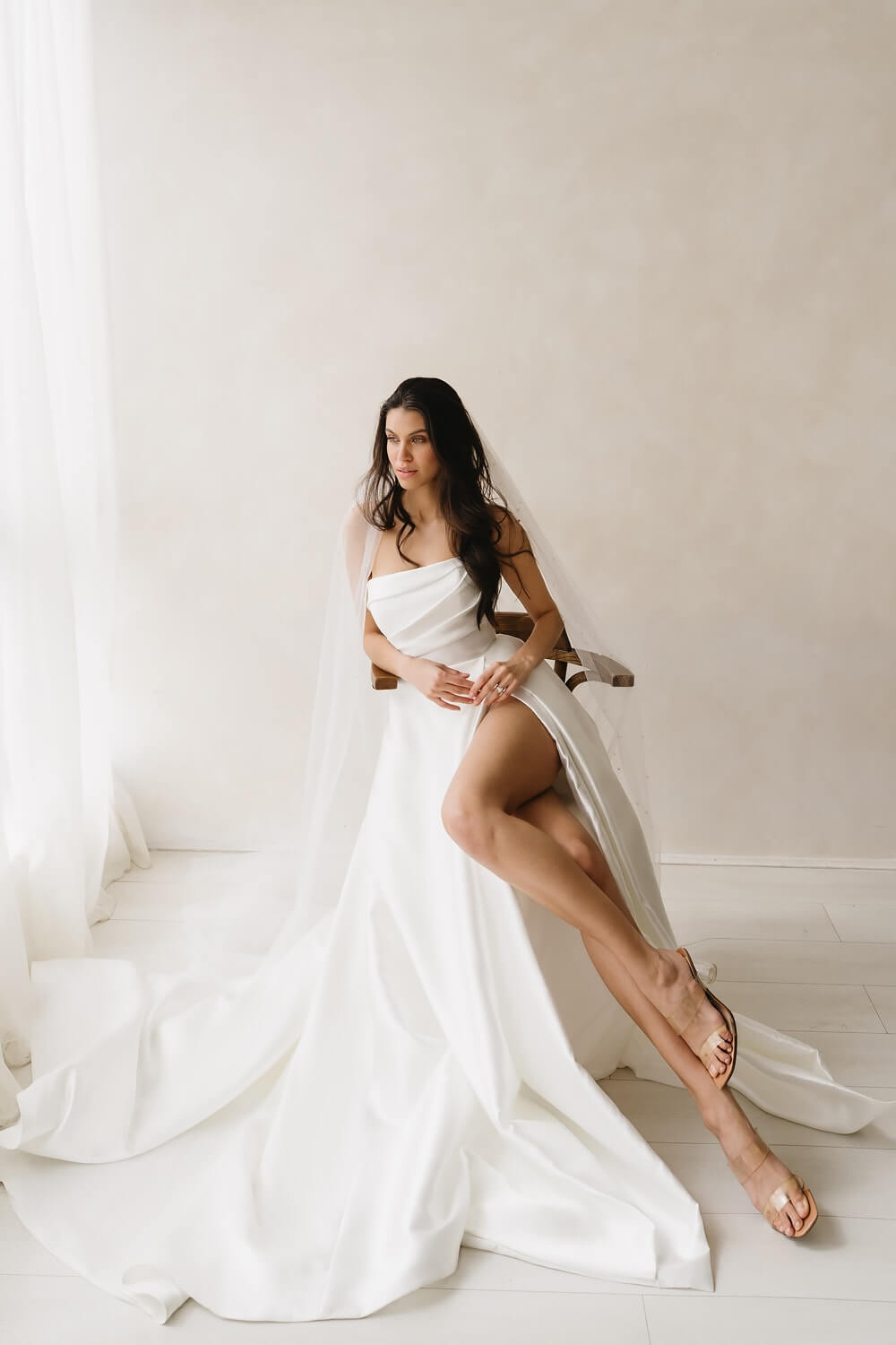 online wedding dress design Vivienne - Dresses simple wedding dresses COMBINATION CORSET DRESS - RGroup_AM-BS-10105 locally and internationally for COLOR:Champagne