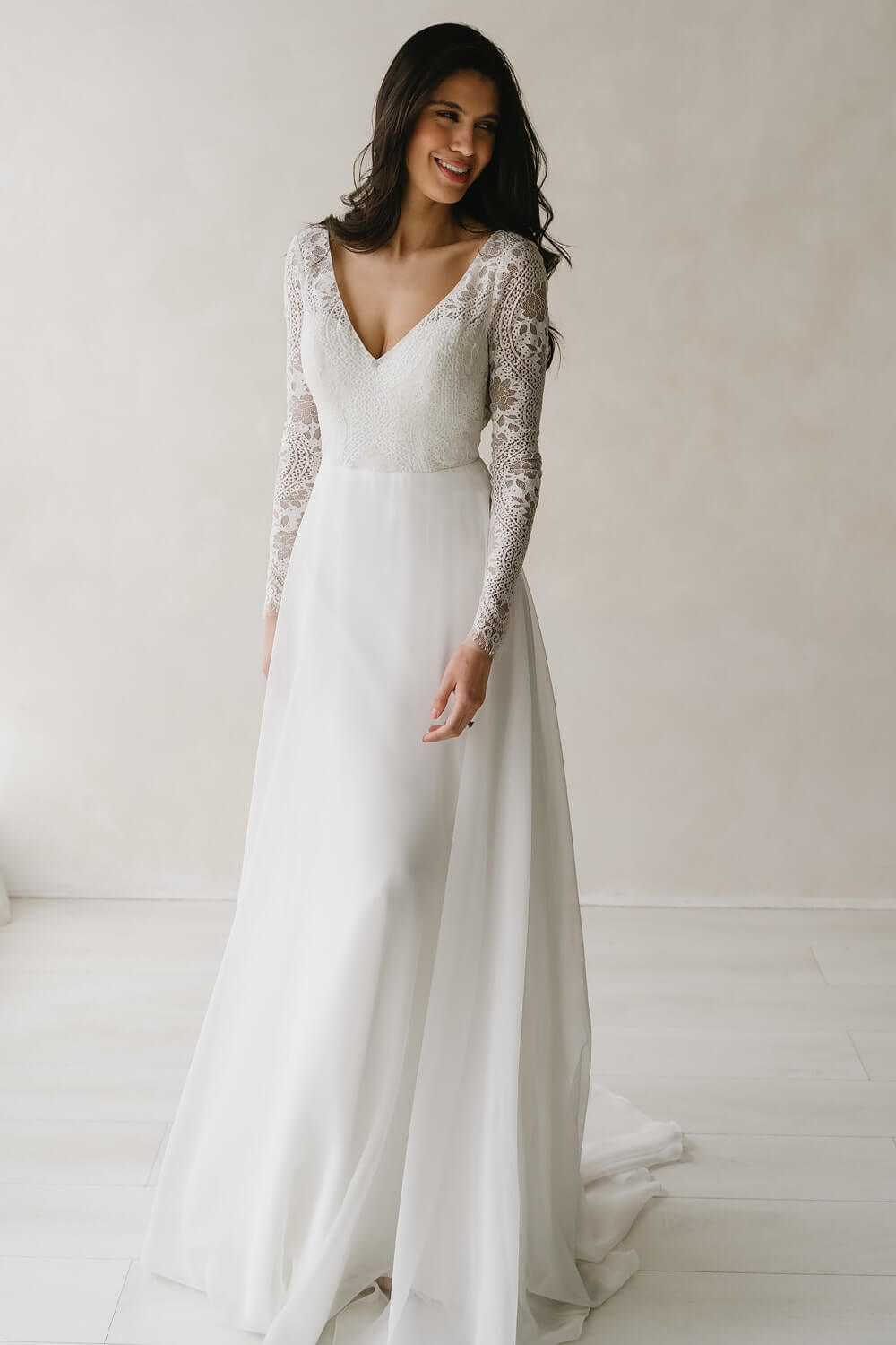 boho wedding dress uk Anya - Dresses Sleeved
